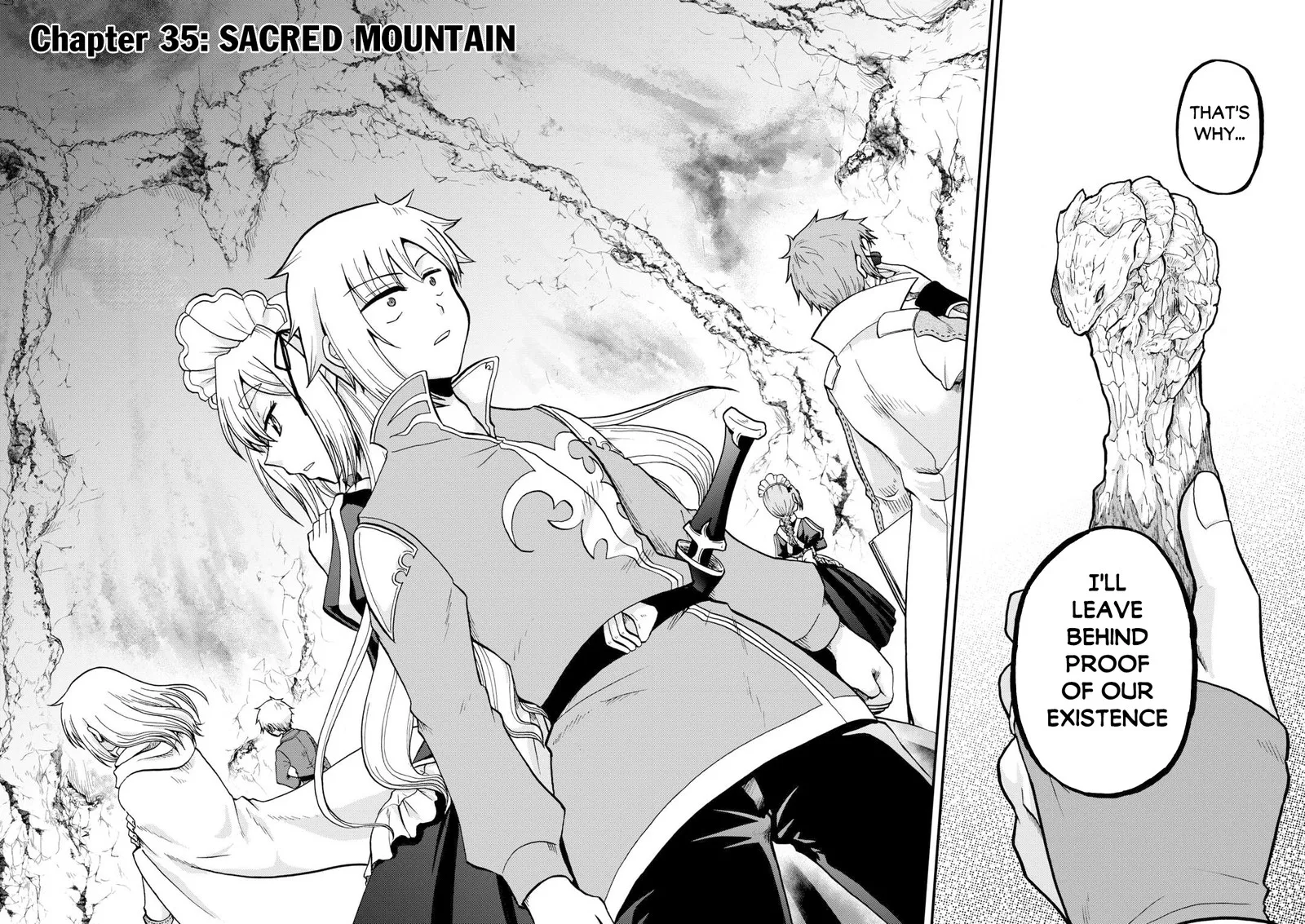 Zense wa Kentei. Konjou Kuzu Ouji Chapter 35 page 2