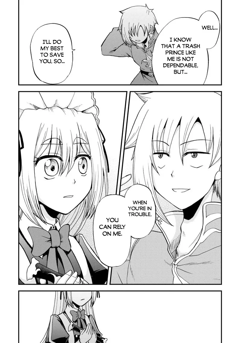 Zense wa Kentei. Konjou Kuzu Ouji Chapter 36 page 8