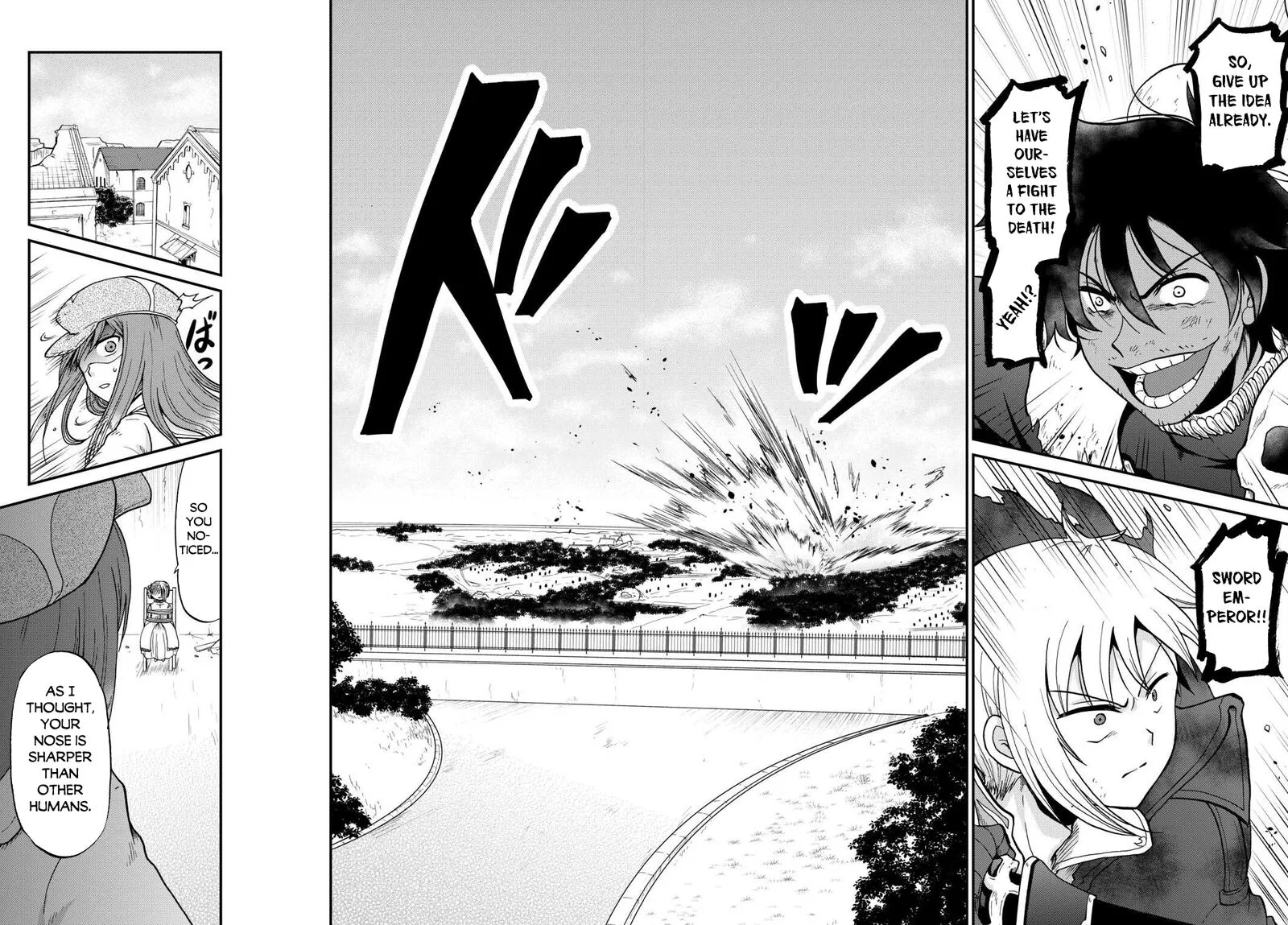 Zense wa Kentei. Konjou Kuzu Ouji Chapter 54 page 8