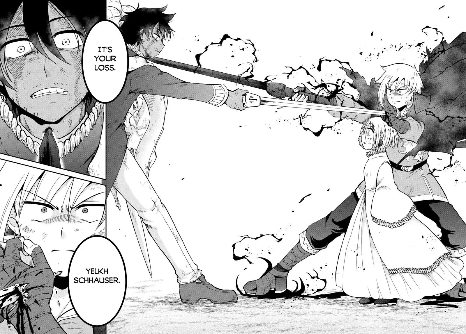 Zense wa Kentei. Konjou Kuzu Ouji Chapter 55.2 page 8
