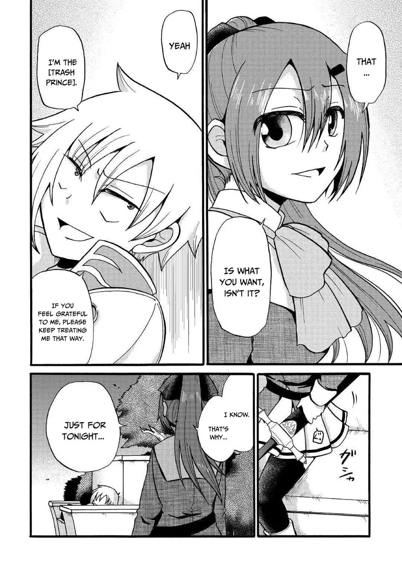 Zense wa Kentei. Konjou Kuzu Ouji Chapter 8 page 12