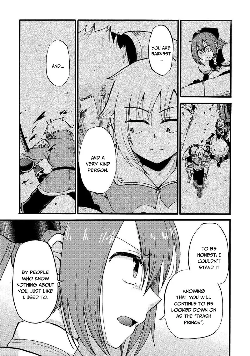 Zense wa Kentei. Konjou Kuzu Ouji Chapter 8 page 9