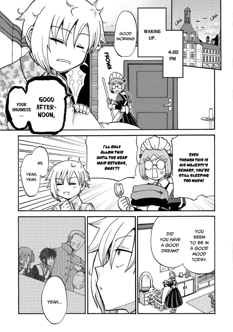 Zense wa Kentei. Konjou Kuzu Ouji Chapter 9 page 3