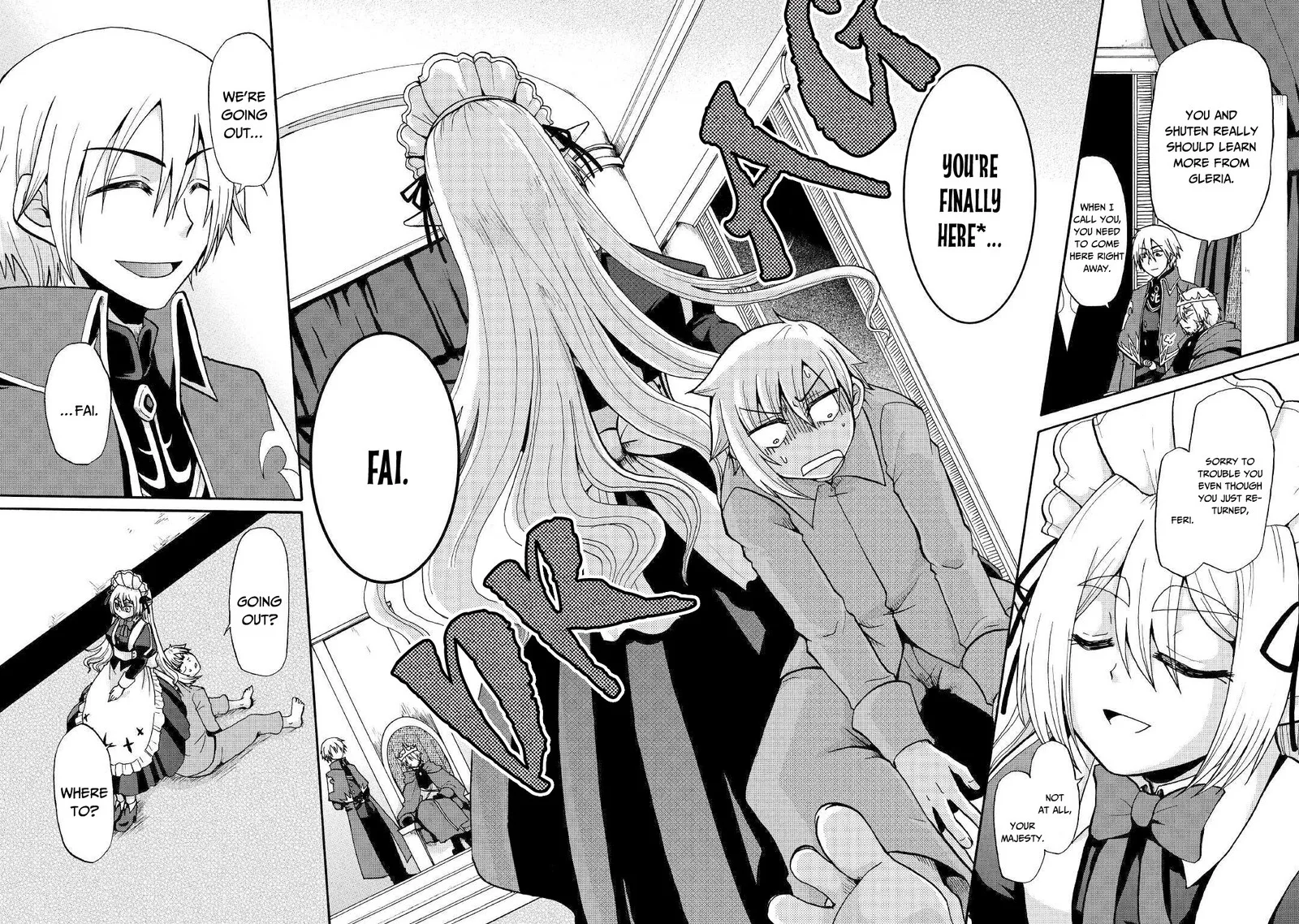 Zense wa Kentei. Konjou Kuzu Ouji Chapter 9 page 12