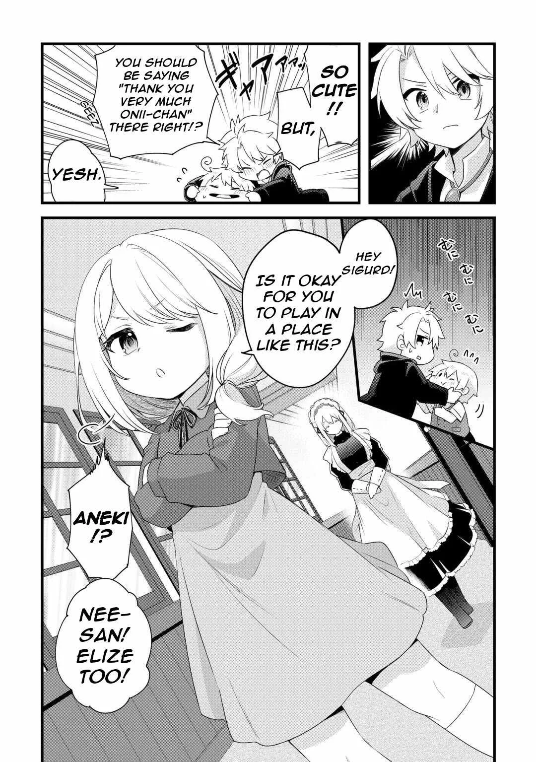 Zensei de Kazoku ni Megumarenakatta Ore, Konyo de wa Yasashi Kazoku ni Kakomareru Chapter 1.1 page 17