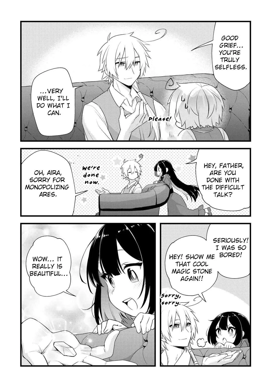 Zensei de Kazoku ni Megumarenakatta Ore, Konyo de wa Yasashi Kazoku ni Kakomareru Chapter 12 page 10