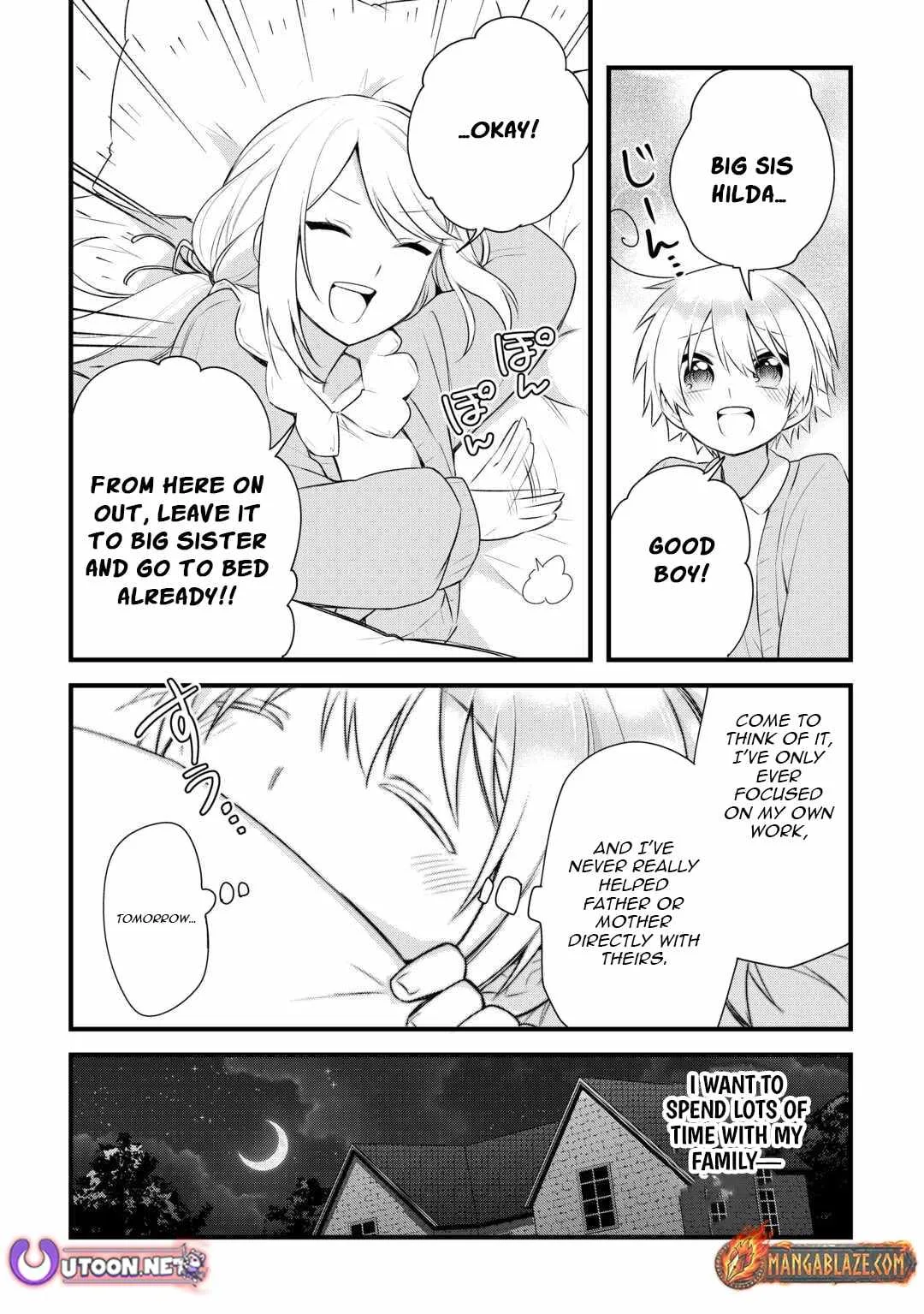 Zensei de Kazoku ni Megumarenakatta Ore, Konyo de wa Yasashi Kazoku ni Kakomareru Chapter 13 page 26