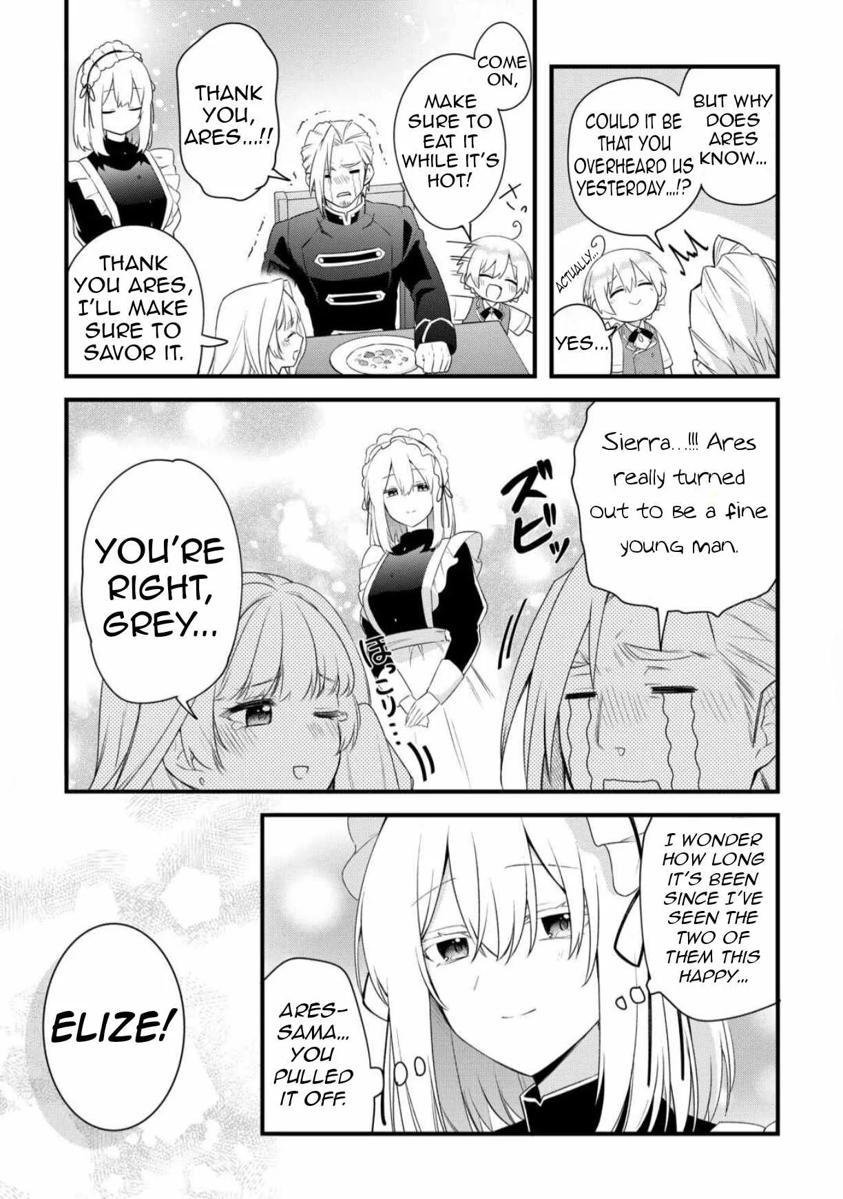 Zensei de Kazoku ni Megumarenakatta Ore, Konyo de wa Yasashi Kazoku ni Kakomareru Chapter 7 page 30