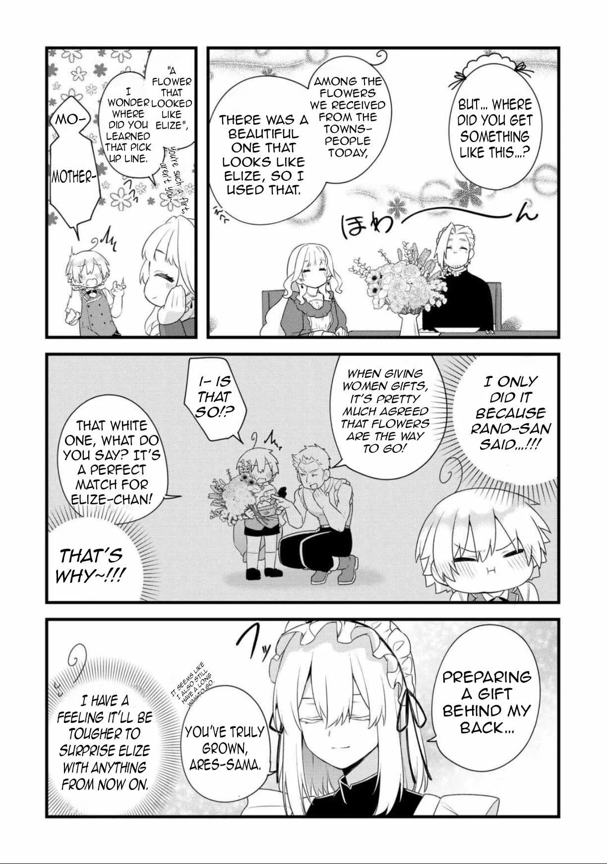 Zensei de Kazoku ni Megumarenakatta Ore, Konyo de wa Yasashi Kazoku ni Kakomareru Chapter 7 page 32