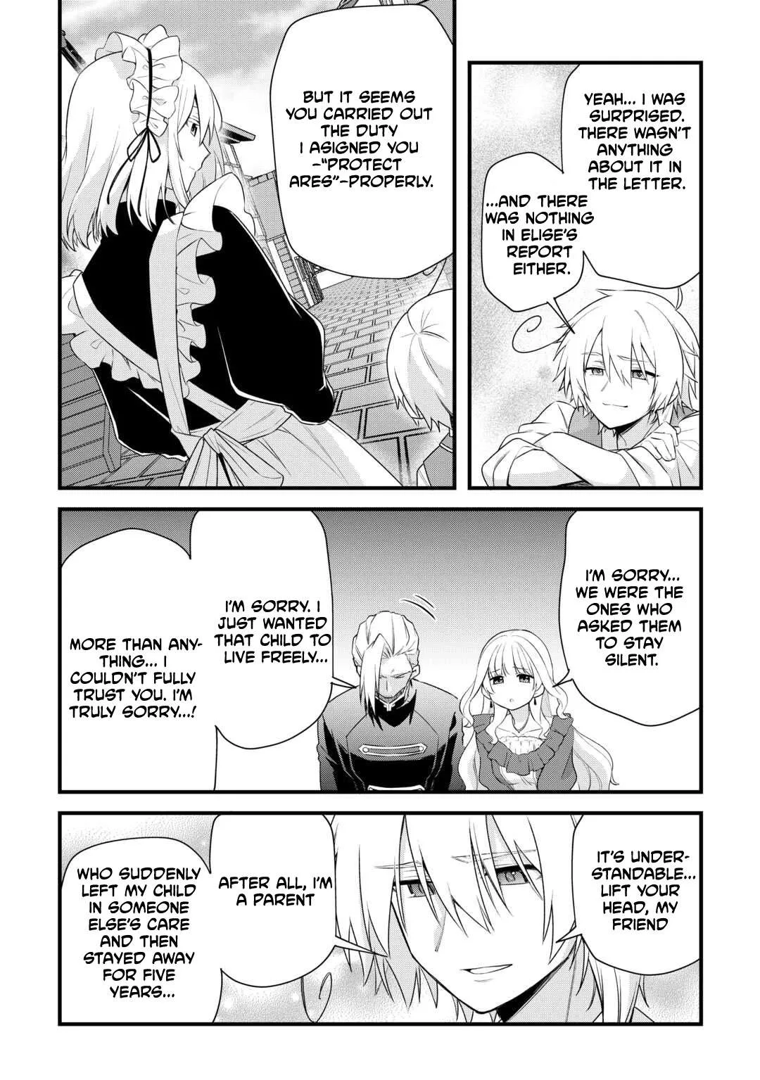Zensei de Kazoku ni Megumarenakatta Ore, Konyo de wa Yasashi Kazoku ni Kakomareru Chapter 9 page 28
