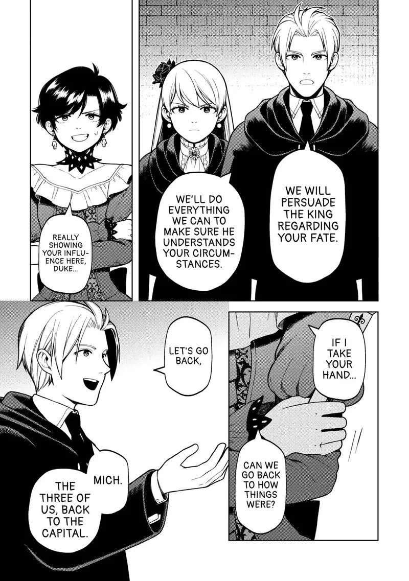 Zensei de Tsurai Omoi o Shita no de, Kamisama ga Shazai ni Kimashita Chapter 35 page 19