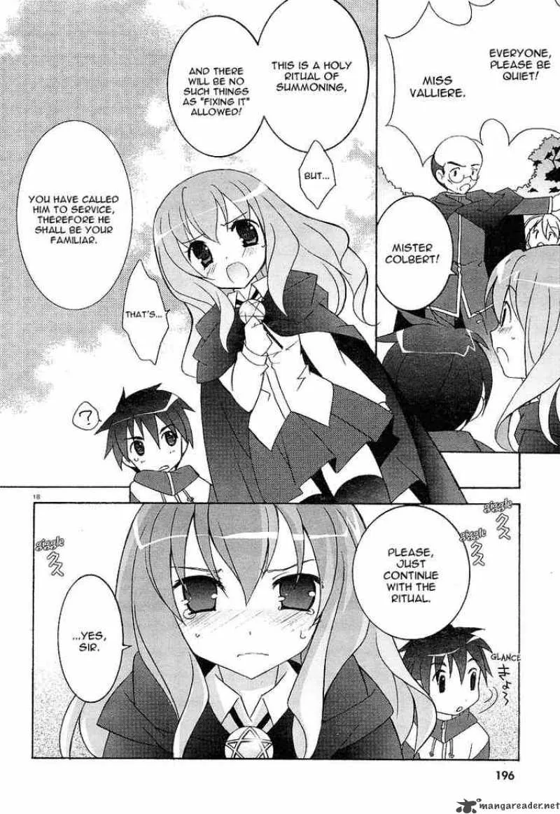 Zero No Tsukaima Chapter 1 page 18