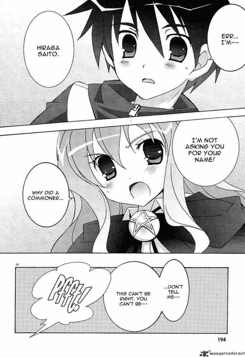 Zero No Tsukaima Chapter 1 page 16