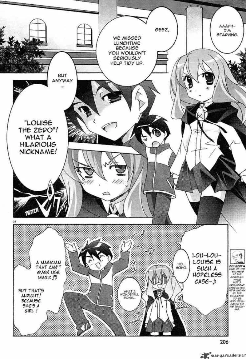 Zero No Tsukaima Chapter 3 page 8