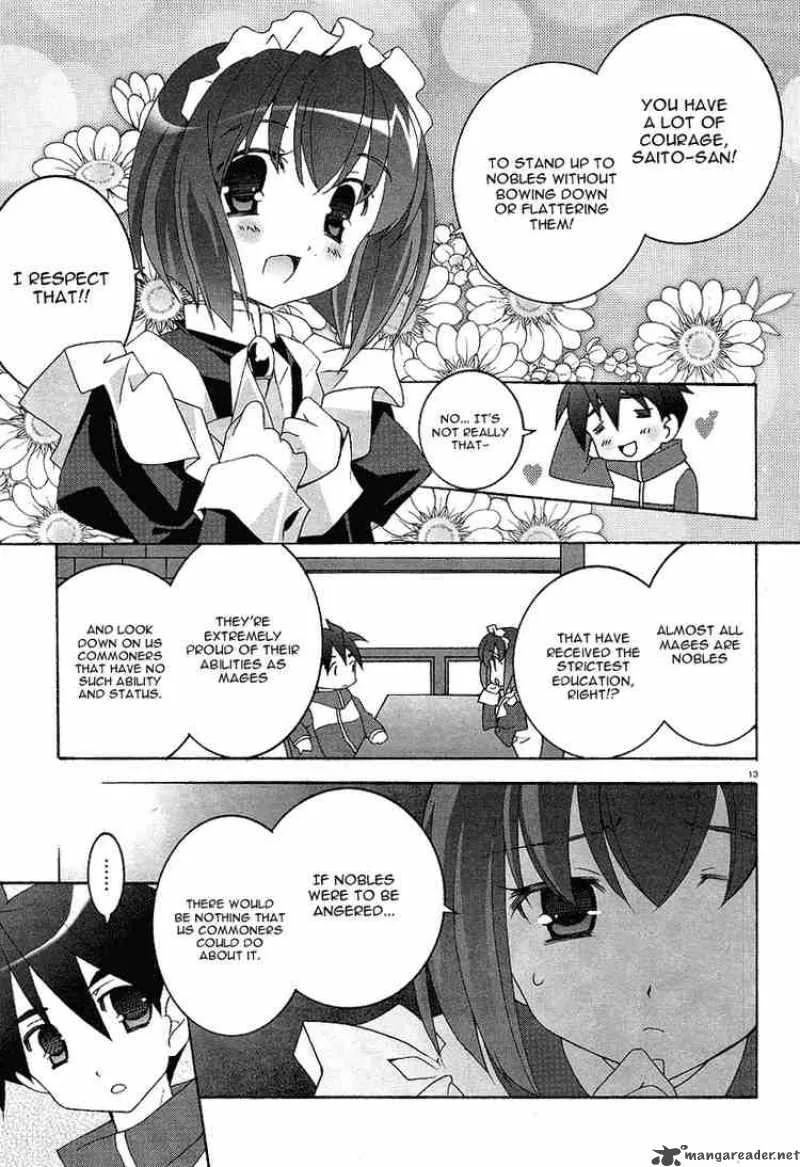 Zero No Tsukaima Chapter 3 page 13