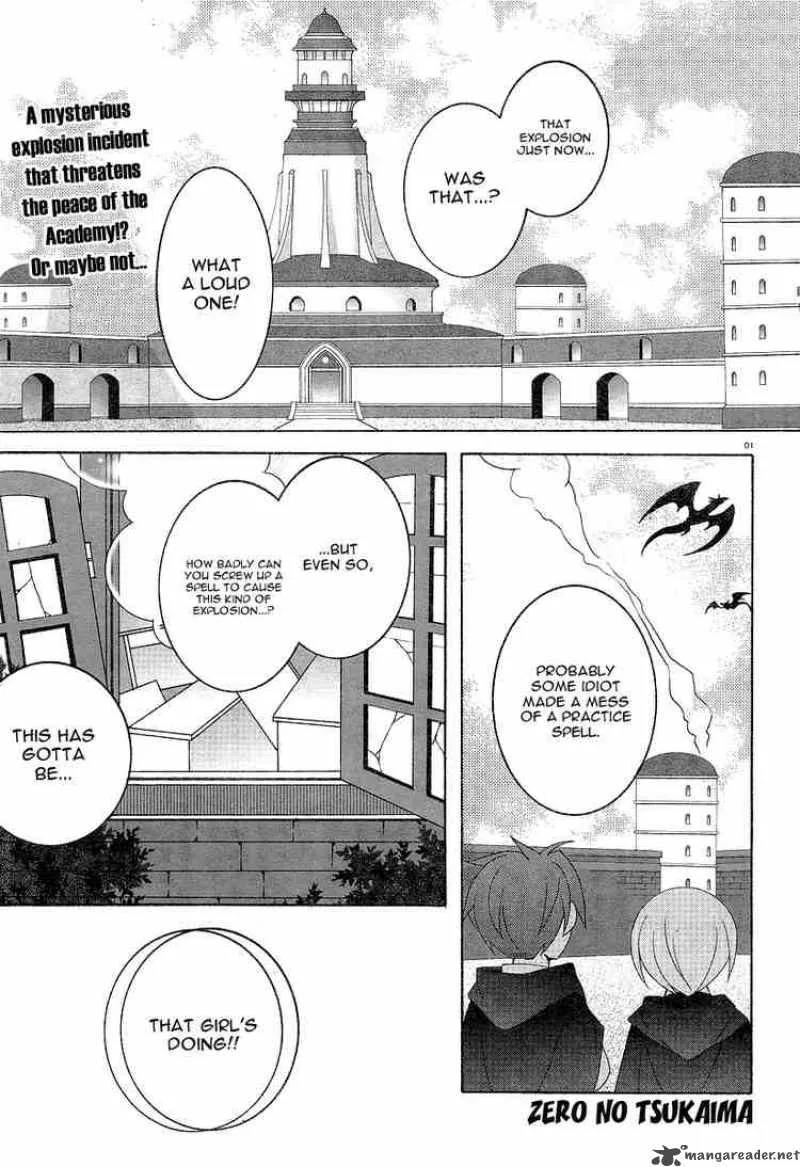Zero No Tsukaima Chapter 3 page 1
