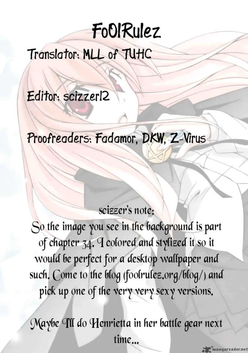 Zero No Tsukaima Chapter 40 page 28