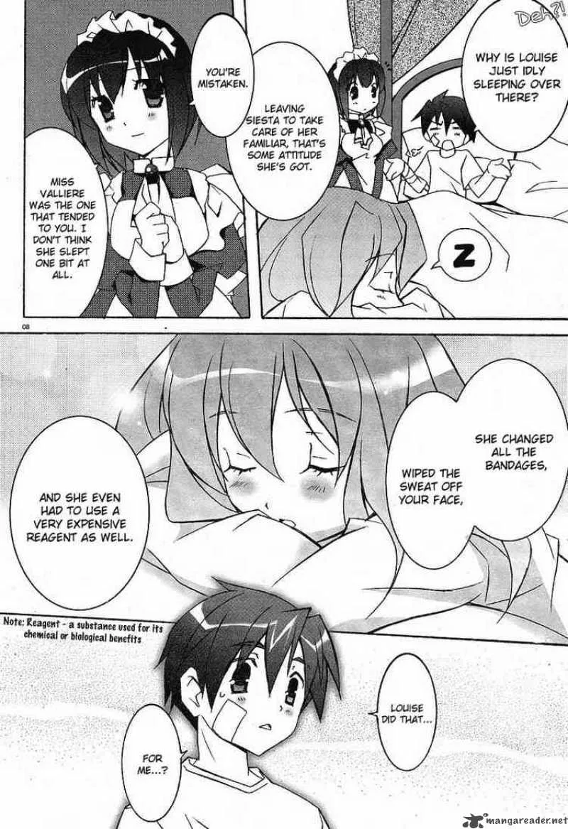 Zero No Tsukaima Chapter 5 page 8
