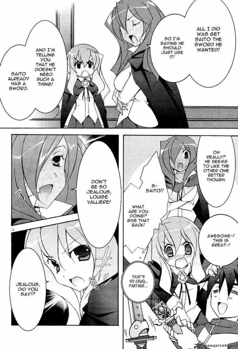 Zero No Tsukaima Chapter 6 page 22