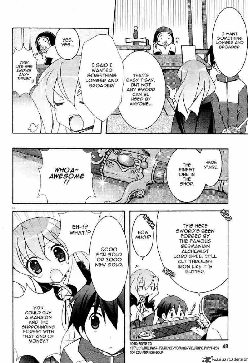 Zero No Tsukaima Chapter 6 page 10