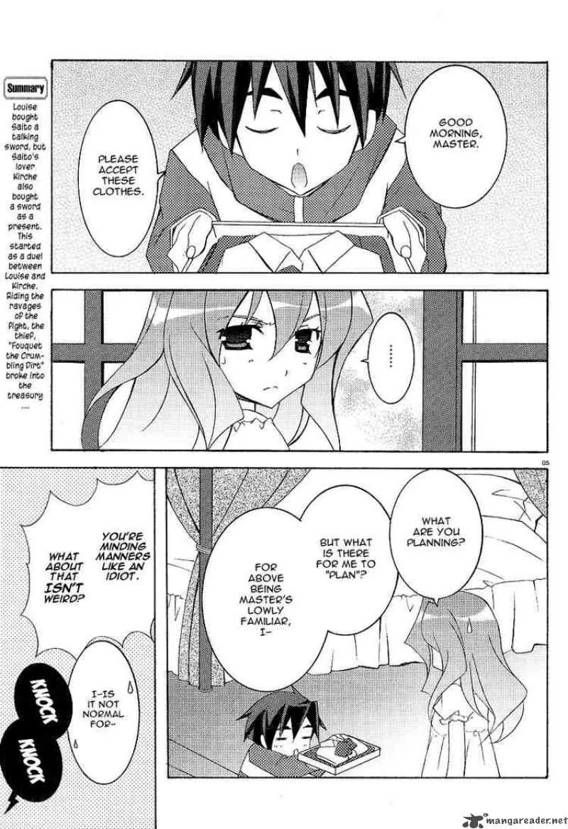 Zero No Tsukaima Chapter 7 page 4