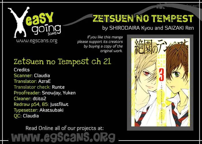 Zetsuen no Tempest Chapter 21 page 1