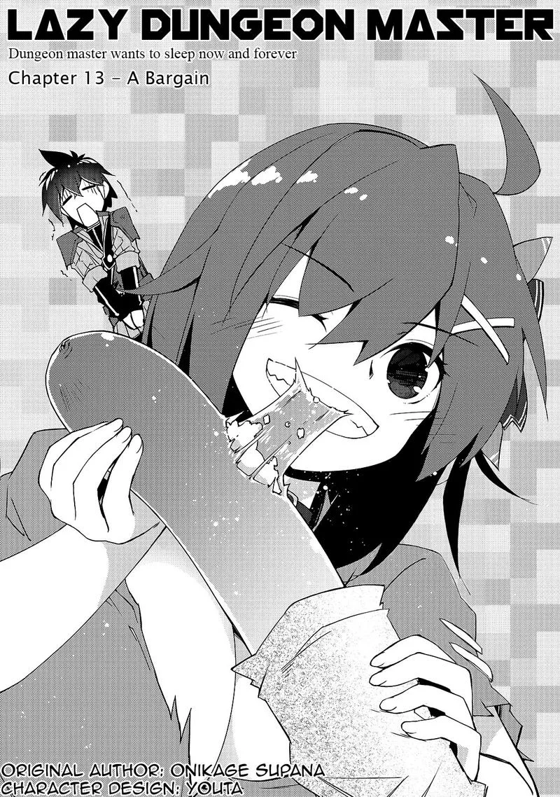 Zettai ni Hatarakitakunai Dungeon Master ga Damin wo Musaboru made Chapter 13 page 2