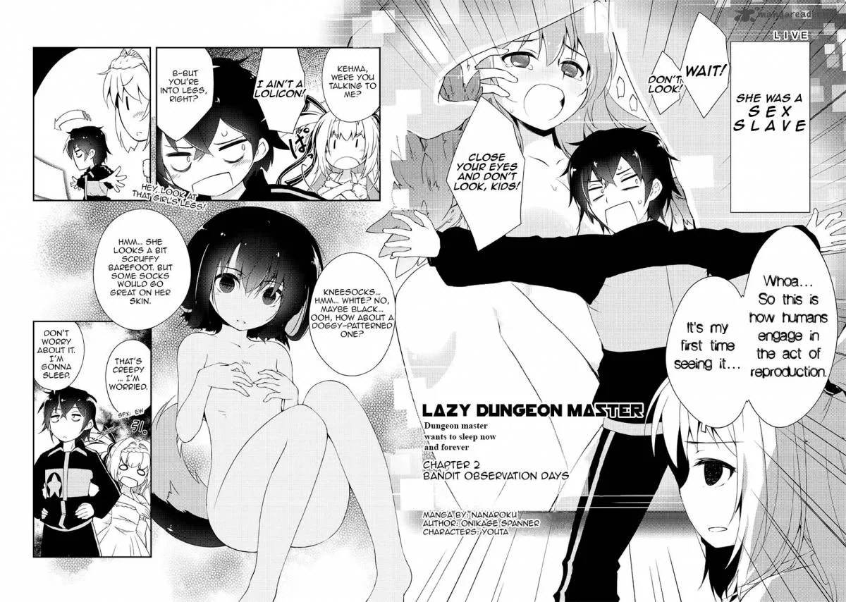 Zettai ni Hatarakitakunai Dungeon Master ga Damin wo Musaboru made Chapter 2 page 4