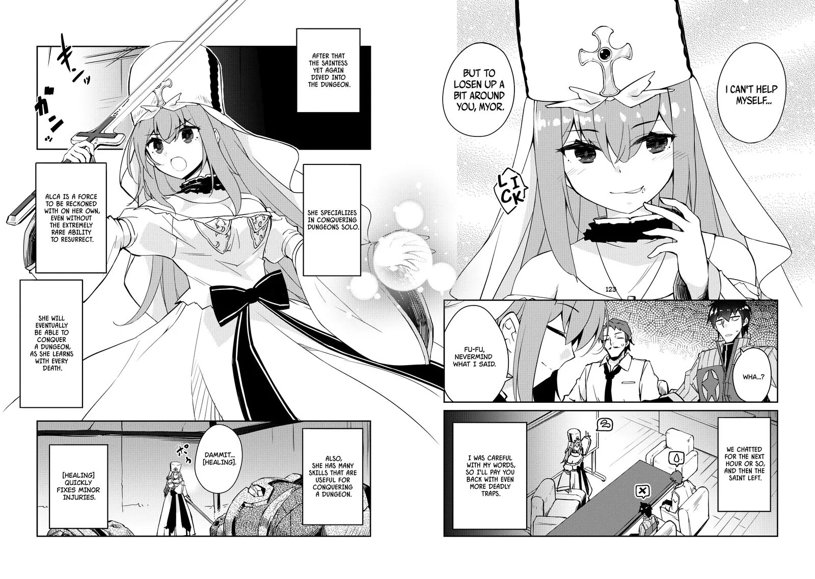 Zettai ni Hatarakitakunai Dungeon Master ga Damin wo Musaboru made Chapter 48 page 11
